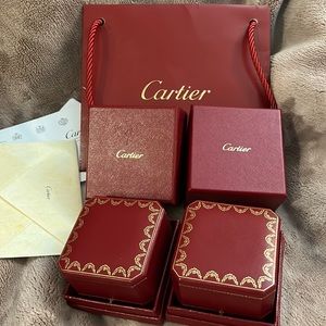 Cartier love ring cases “ONLY CASES “